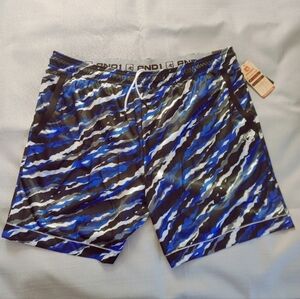 And 1 Playground Legend Basketball Gym Shorts Blue/Black size 3XL